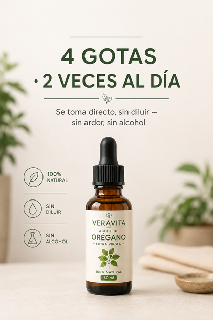 Aceite de Orégano 30 ml | Veravita™