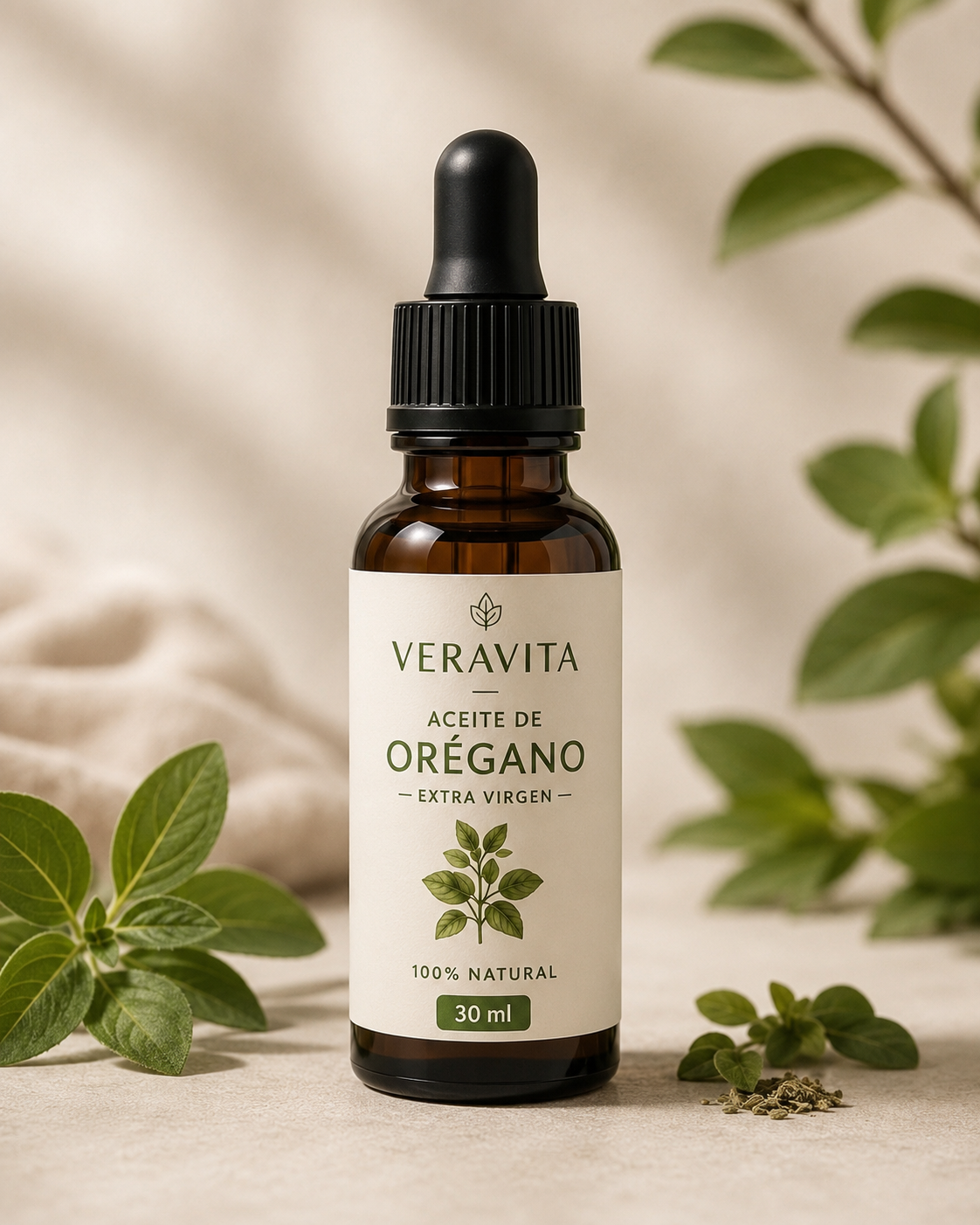 Aceite Esencial de Orégano Veravita 30 ml