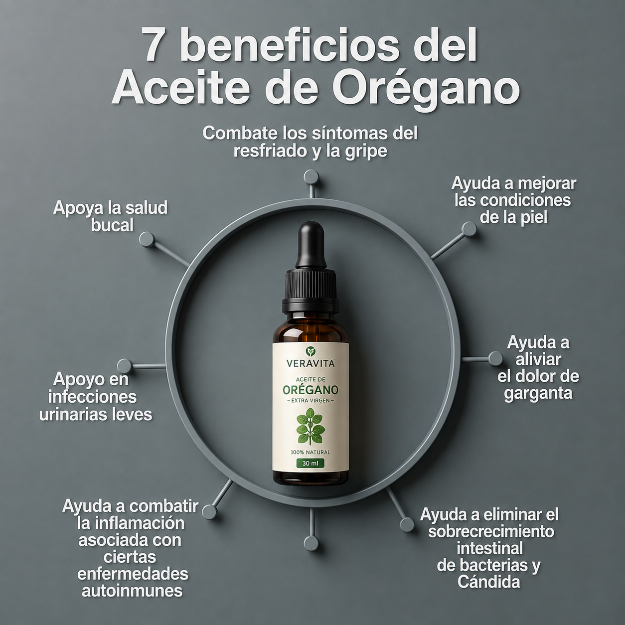 Aceite de Orégano 30 ml | Veravita™