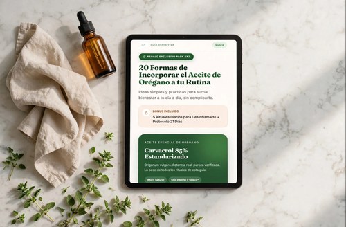 Protocolo 21 Días VERAVITA — Guía Digital de Rituales con Aceite de Orégano