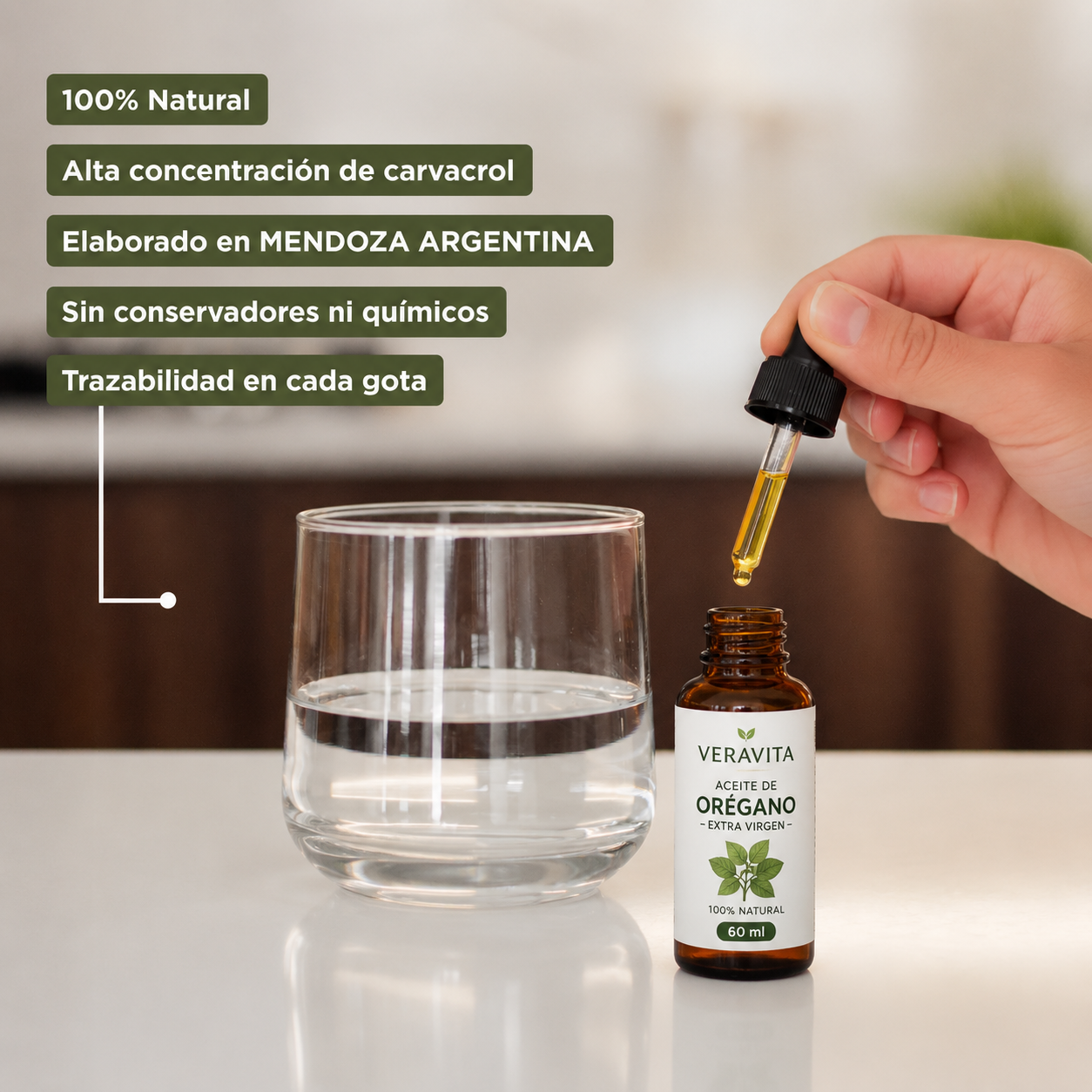 Aceite de Orégano 60 ml | Veravita™